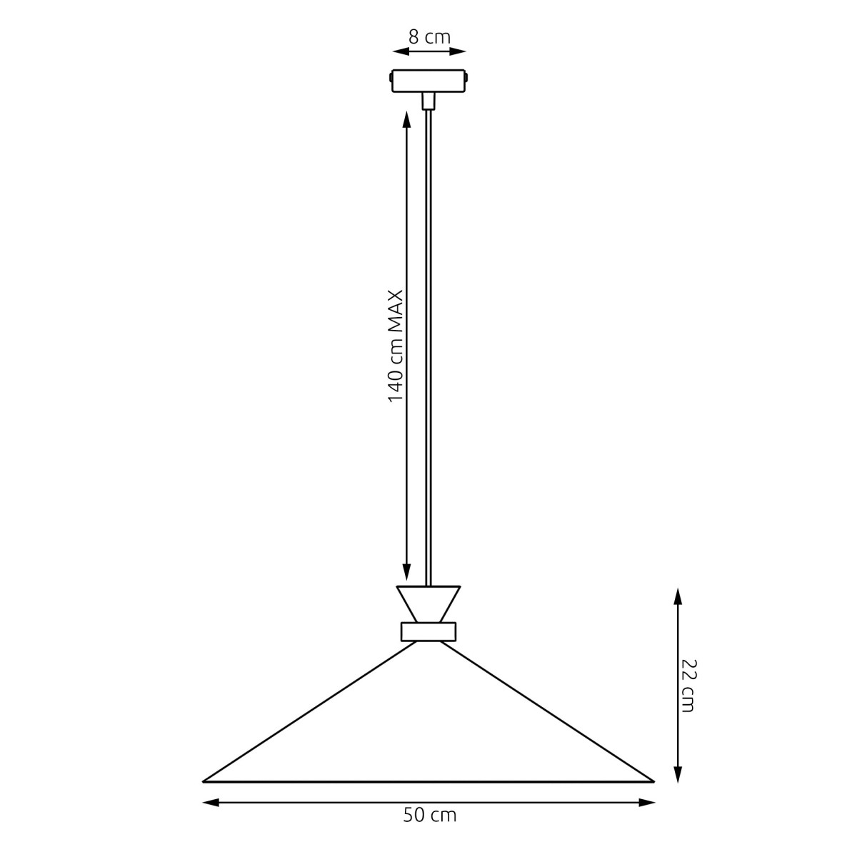 Люстра OLIVO 1L 1750/1L EMIBIG бежевий 1750/1L EMIBIG