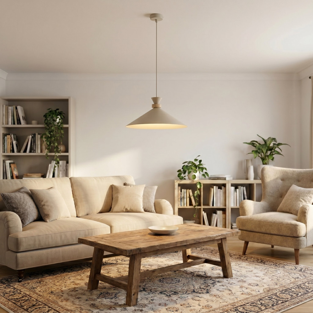 Люстра OLIVO 1M 1750/1M EMIBIG бежевий 1750/1M EMIBIG