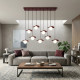 Люстра FLORA 9 1761/9 EMIBIG бургунді 1761/9 EMIBIG