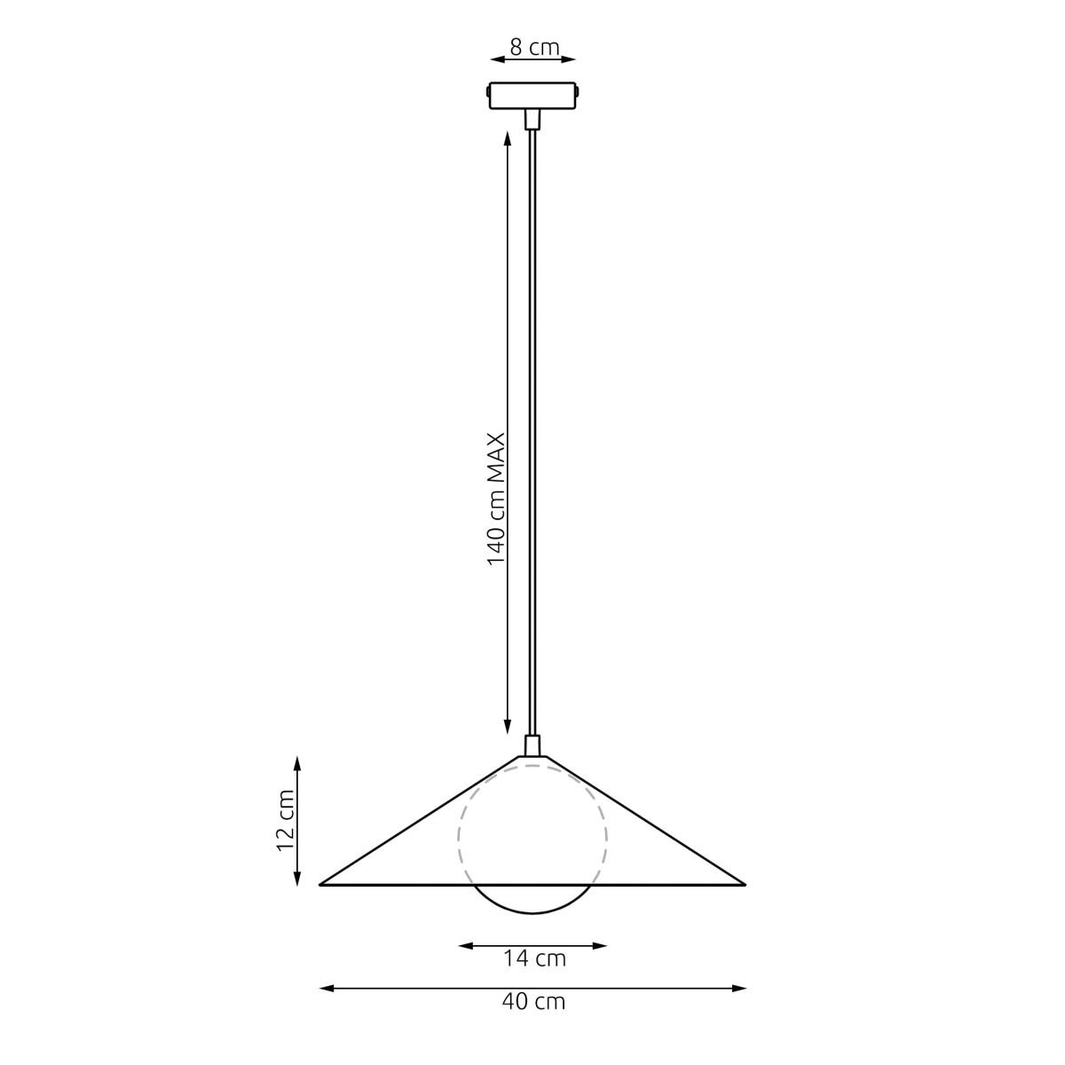 Люстра MONO 1M 1779/1M EMIBIG білий 1779/1M EMIBIG