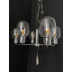 Світильник LAMPADARIO FELLINI CROMO VETRO TRASPARENTE 6XE27 8031440364140 Faneurope