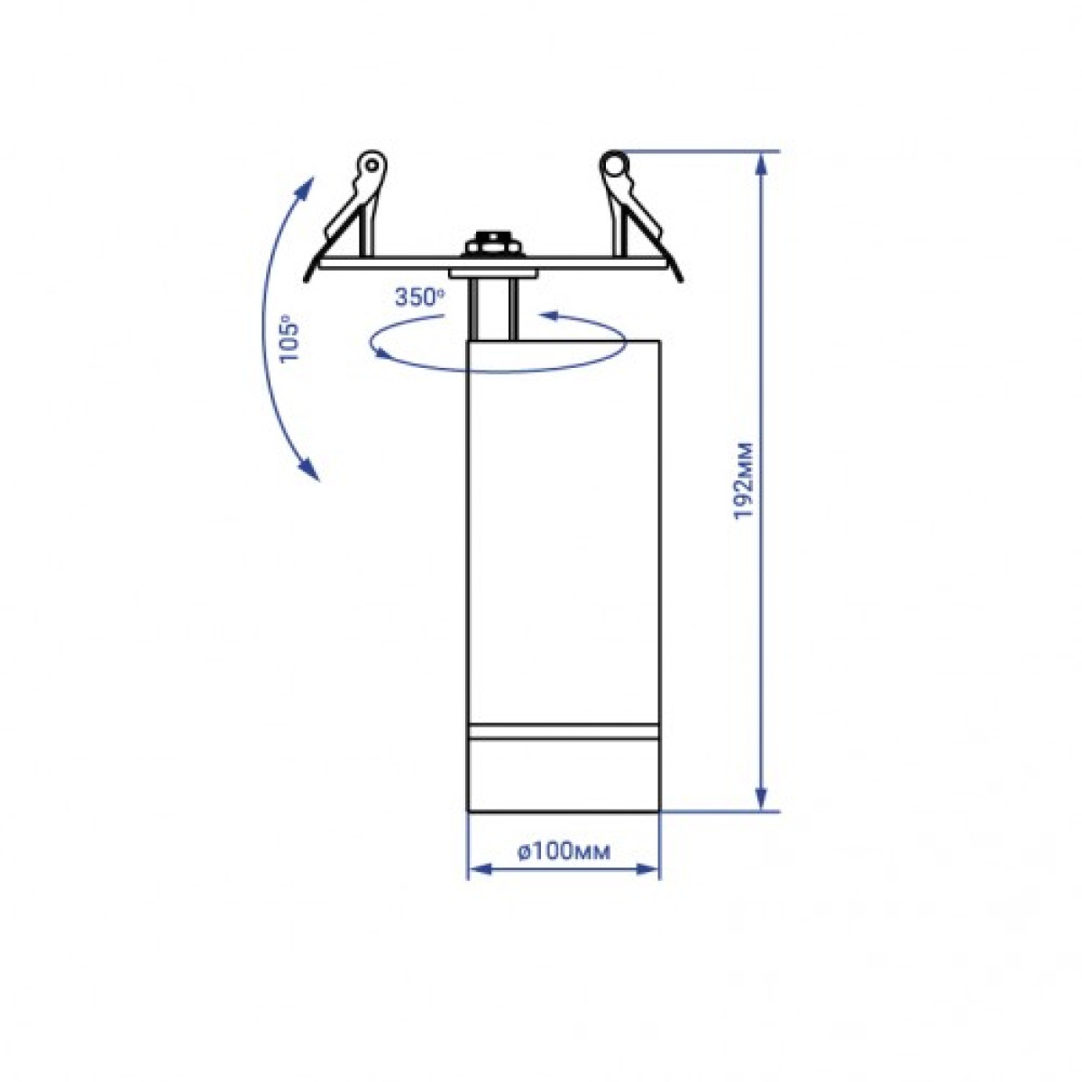 Спот AL196 40122 Feron