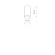 Точковий світильник MONO 10782 золотий 10782 модерн