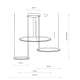 Підвісний світильник CIRCOLO LED 10867 Nowodvorski