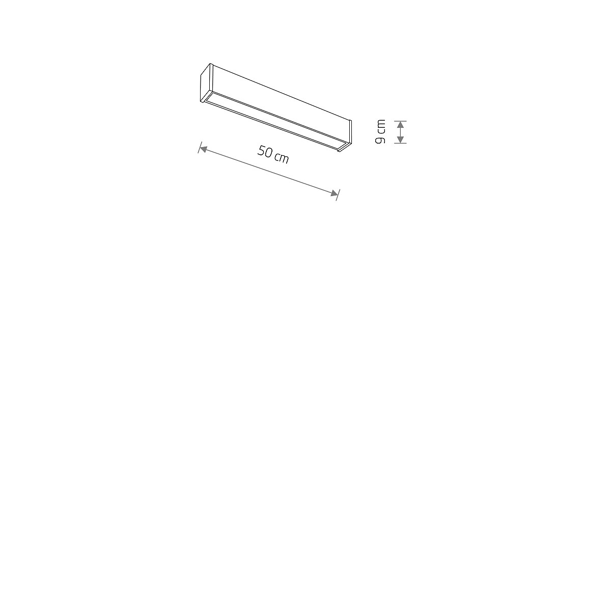 Вуличний світильник OUTLINE 11360 чорний 11360 модерн