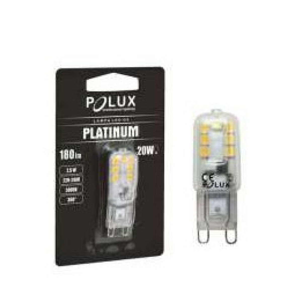 LED лампа G9 WW 180лм 309006 Polux