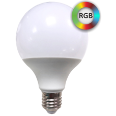 Лампа SMART LED G95 E27 WW+RGB 9W 806lm - працює з пультом 311436 Polux