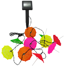 Сонячна гірлянда Umbrellas Colorful 10LED 311559 Polux