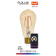 SMART wifi Tuya LED лампа ST64 E27 470lm 5.5W Filament жовтий 1800K~2700K 313829 Polux