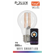 SMART wifi Tuya LED лампа A60 E27 806lm 7W Filament Clear 2700~6500K 313836 Polux