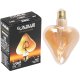 Декоративна світлодіодна лампочка Filament HEART Vintage Amber E27 316608 Polux