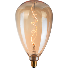 Декоративна лампочка DecoVintage Led Filament S173 4W E27 260lm 1800K жовтий 317803 Polux