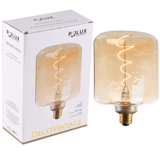 Декоративна лампочка DecoVintage Led Filament S180 4W E27 260lm 1800K 317858 Polux