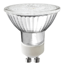 Платинова LED лампа GU10 5W 3000K скло 318893 Polux