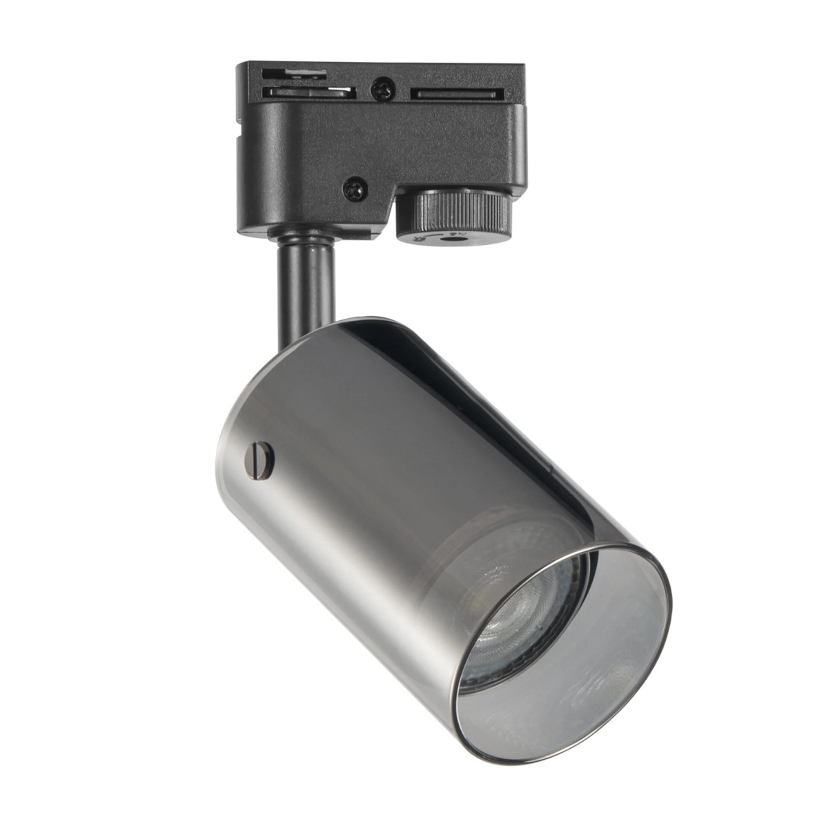 Трековий світильник + шина 1м 328212 Polux чорний 328212