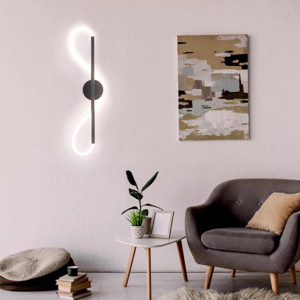 Бра 329097 Polux чорний 329097 