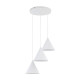 Підвісна люстра CONO WHITE LAMPA  3 KOŁO 10012 TK-Lighting