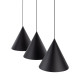 Люстра CONO BLACK LAMPA  3 L LISTWA
 10060 TK-Lighting