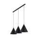 Люстра CONO BLACK LAMPA  3 L LISTWA
 10060 TK-Lighting