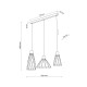 Люстра MODESTO WOOD SOSNA LAMPA  3
 10158 TK-Lighting