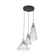 Люстра MODESTO WOOD SOSNA LAMPA  3 KOŁO 10188 TK-Lighting