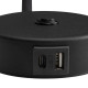 Бра LAGOS BLACK   1  USB 10200 TK-Lighting