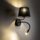 Бра MAJA BLACK   + USB 10203 TK-Lighting