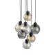 Підвісна люстра CUBUS MIX LAMPA  7 KOŁO 10246 TK-Lighting