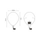 Бра BALLOON 84454-PK Zuma Line