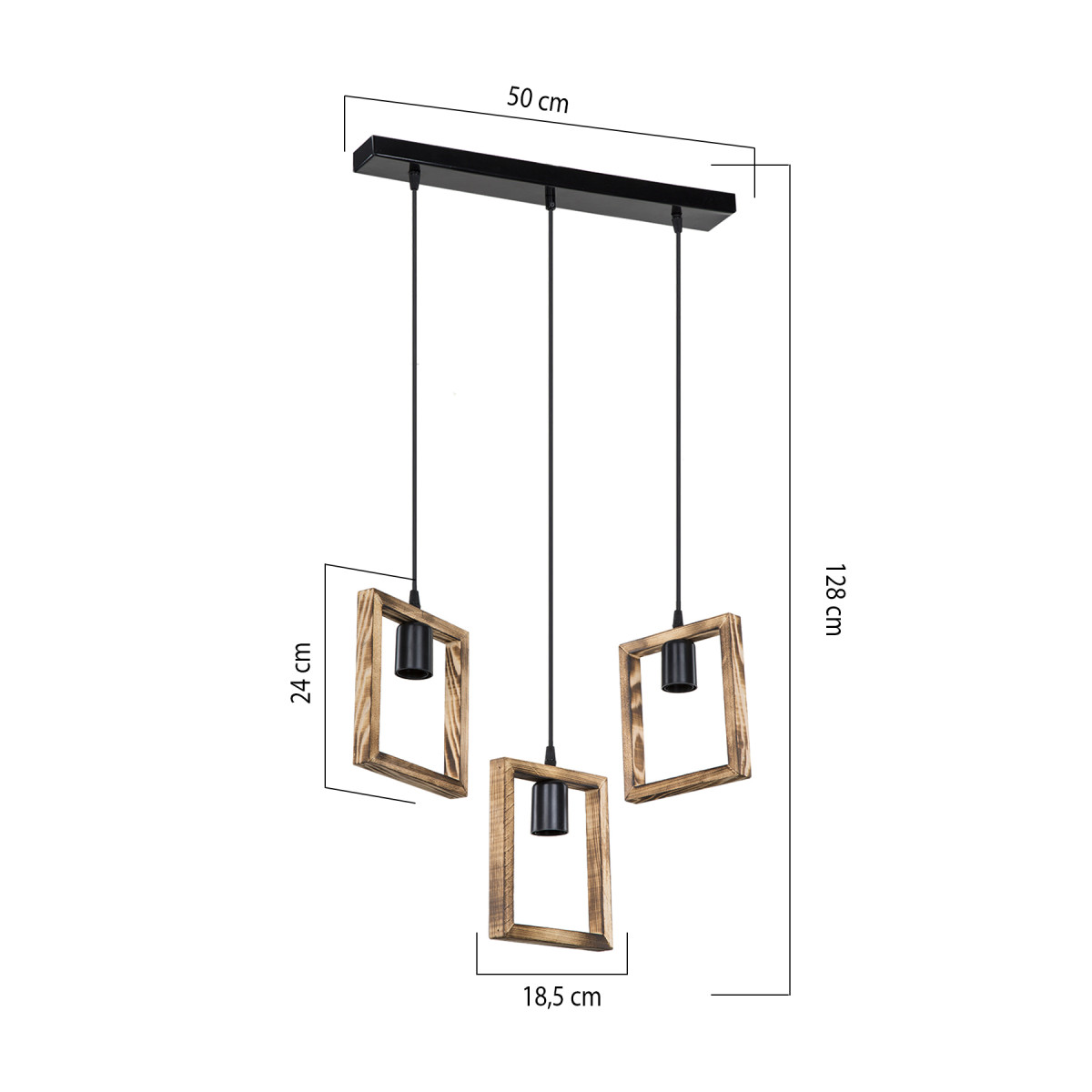 Підвісний світильник ATRIA коричневий ASZ.1679 Zuma Line