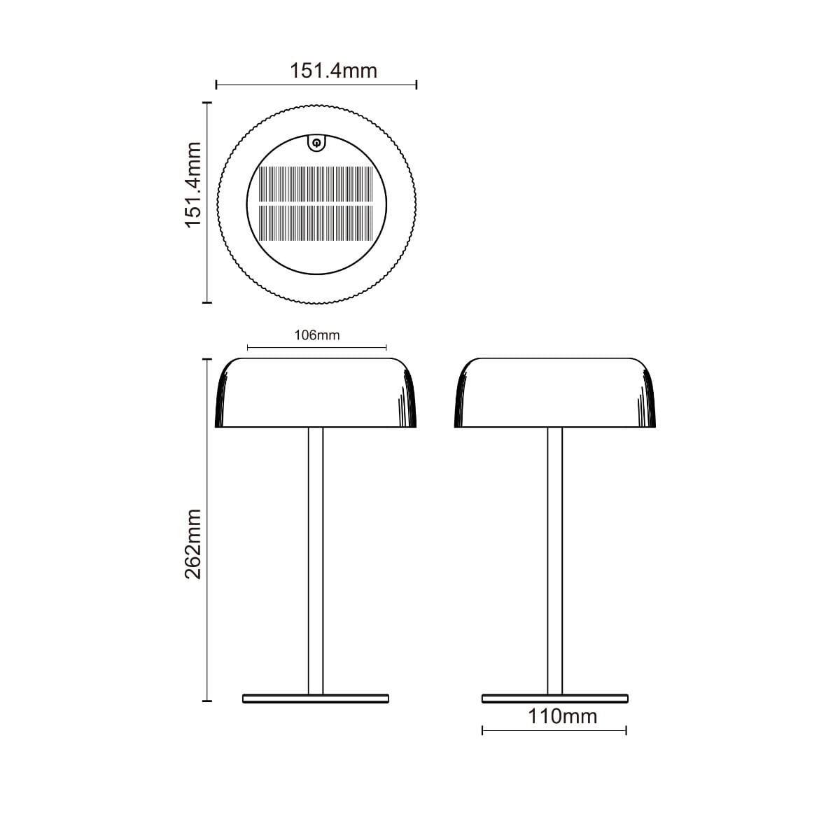 Настільна лампа BLUET DT33111 Zuma Line чорний