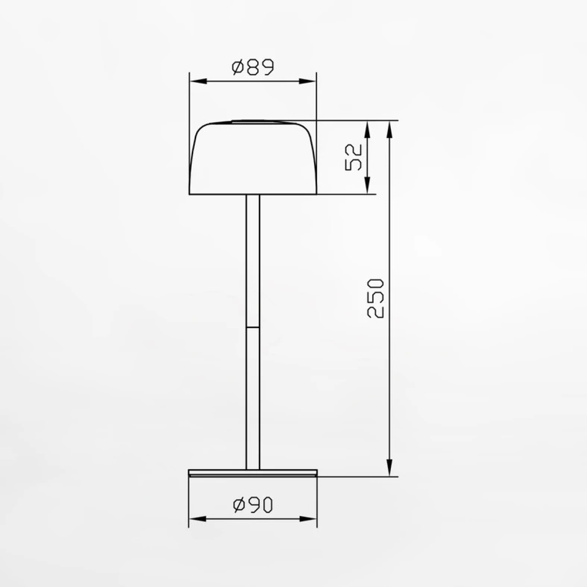 Настільна лампа POCO ETLED-658-BK Zuma Line чорний
