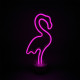 Декоративний LED світильник NEON FLAMINGO LED FM-NB23 Zuma Line