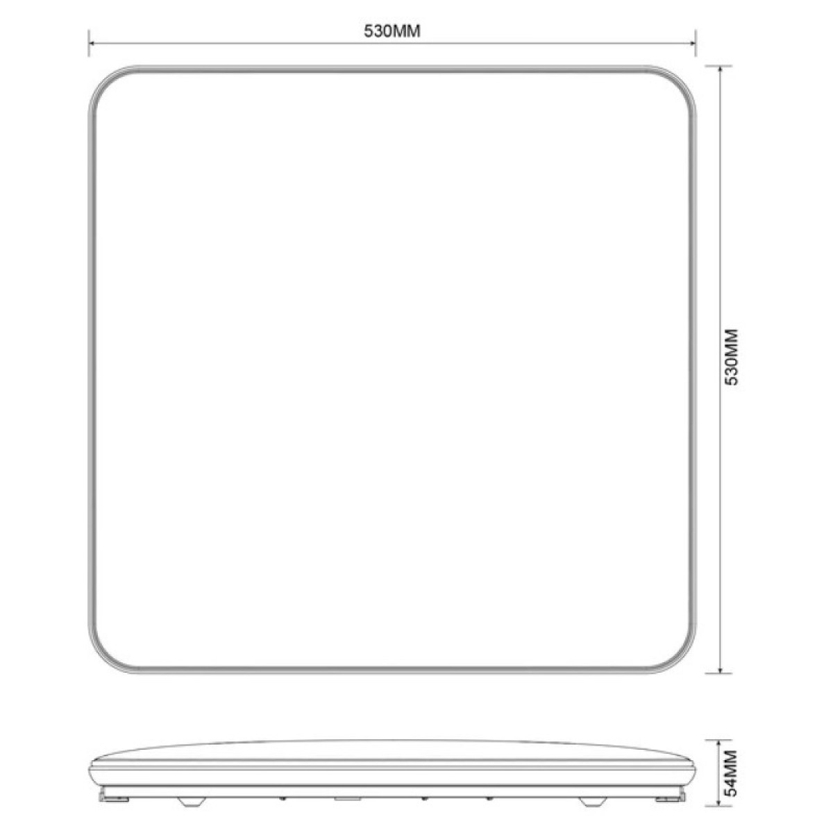 Світильник стельовий LED OMAR золотий JE-DHS-0530-GD Zuma Line