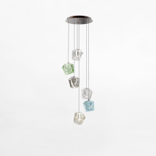 Люстра підвісна COLORE MD3350A-6BL/MIX Zuma Line