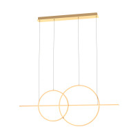 Люстра LED CHOLET MD7358-2A-3GT Zuma Line золотий