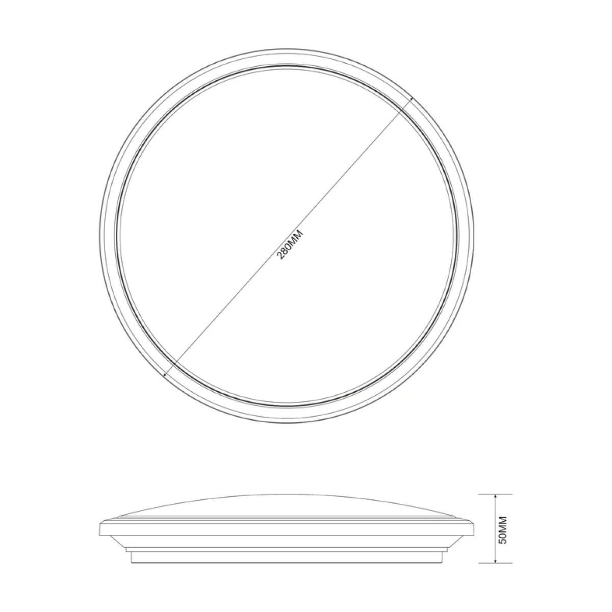 Світильник стельовий LED MOREN MS70224V-BK Zuma Line чорний