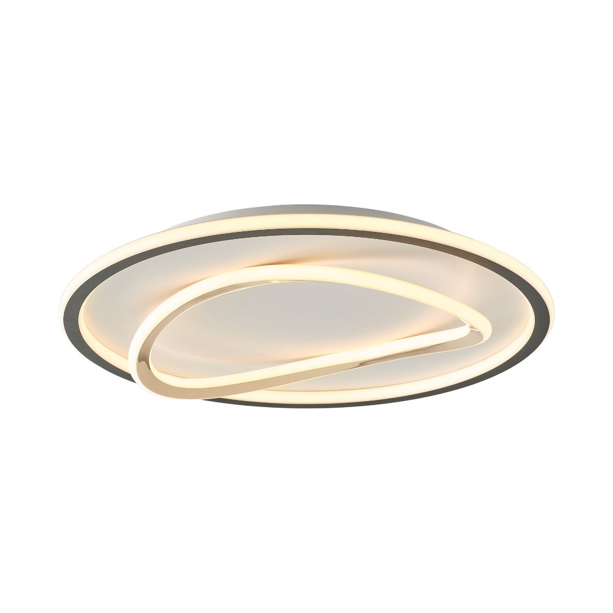 Світильник стельовий LED LENS MX3889-1A-3BGT Zuma Line золотий, чорний