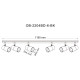 Спот FORI OB-2204BD-6-BK Zuma Line