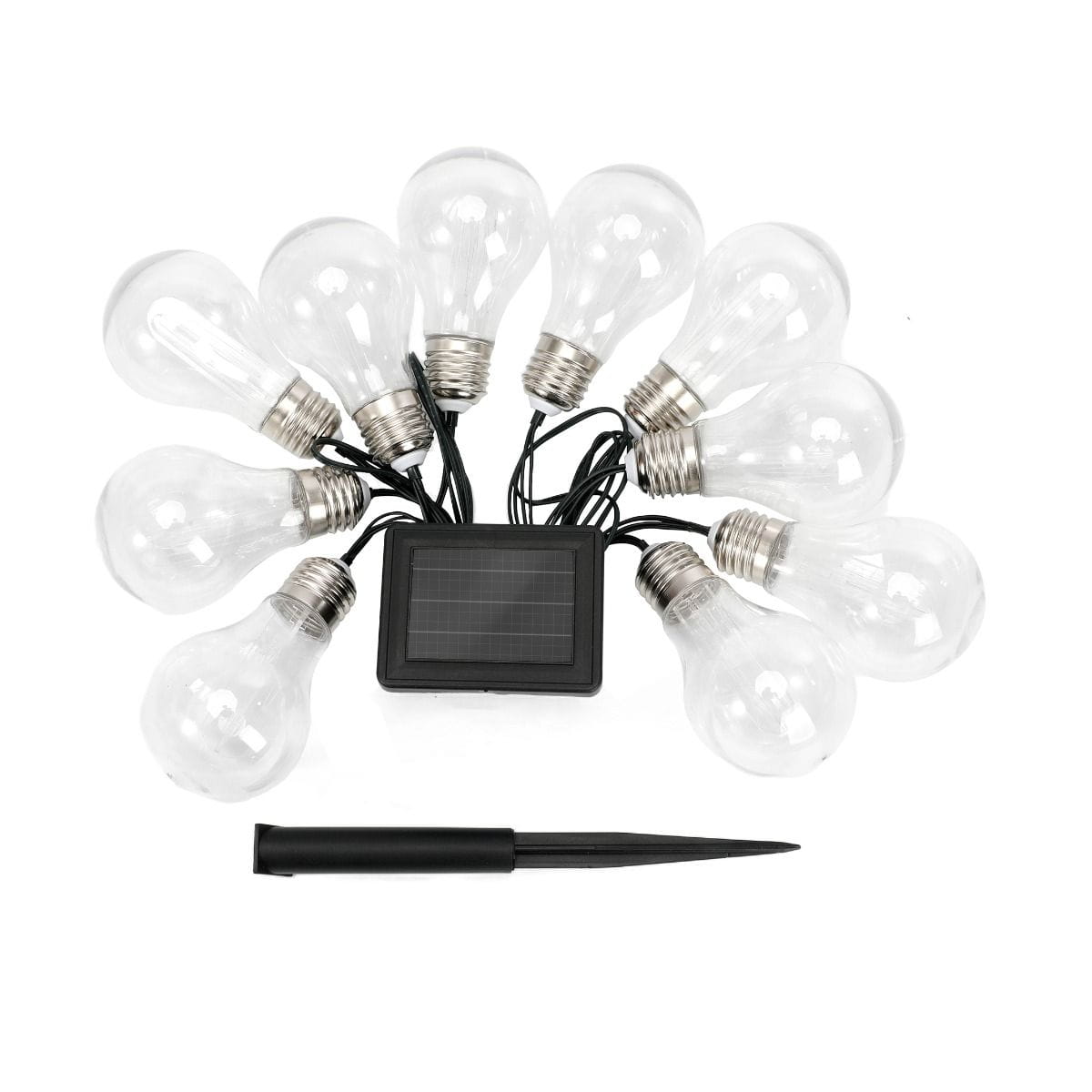 Гірлянда вулична SOLARNA SW-1004C Zuma Line чорний