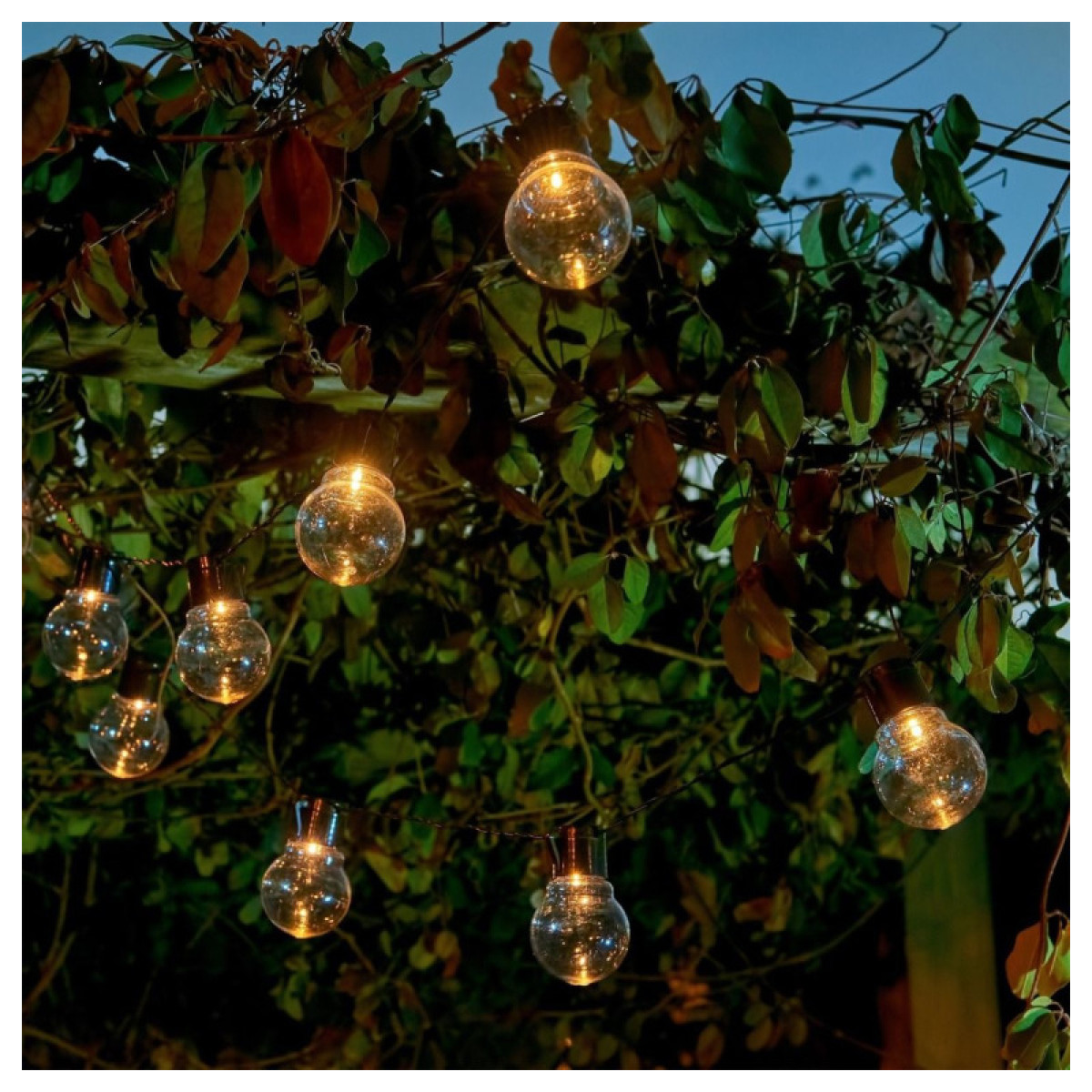 Гірлянда вулична SOLARNA SW-1007A Zuma Line чорний