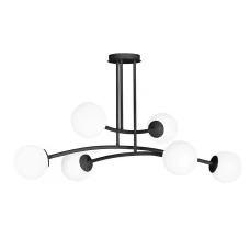 Люстра підвісна HALLDOR 6 BLACK EMIBIG 1024/6 Emibig чорний