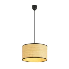 Люстра підвісна ASTON 1 RATTAN EMIBIG 1149/1 Emibig чорний