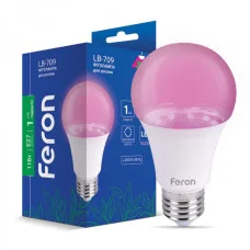 Світлодіодна лампочка для підсвітки рослин LB-709  HI-POWER 40140 Feron
