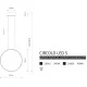 Підвісний світильник CIRCOLO LED 10810 Nowodvorski