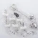 Люстра-свічка підвісна HAMPTON 8154 Nowodvorski срібний