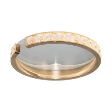 Люстра стельова LED MURIEL MX4996-1-3GWD Zuma Line золотий