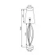 Торшер LORITA TS-110314F-WH Zuma Line