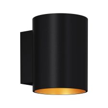 Настінний світильник SOLA WL ROUND BLACK-GOLD 91061 Zuma Line