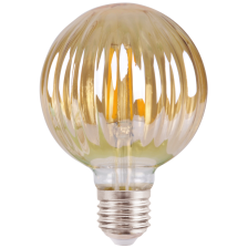 Декоративна лампочка Vintage LED Filament Amber DYNIA-A G100 4W E27 308887 Polux